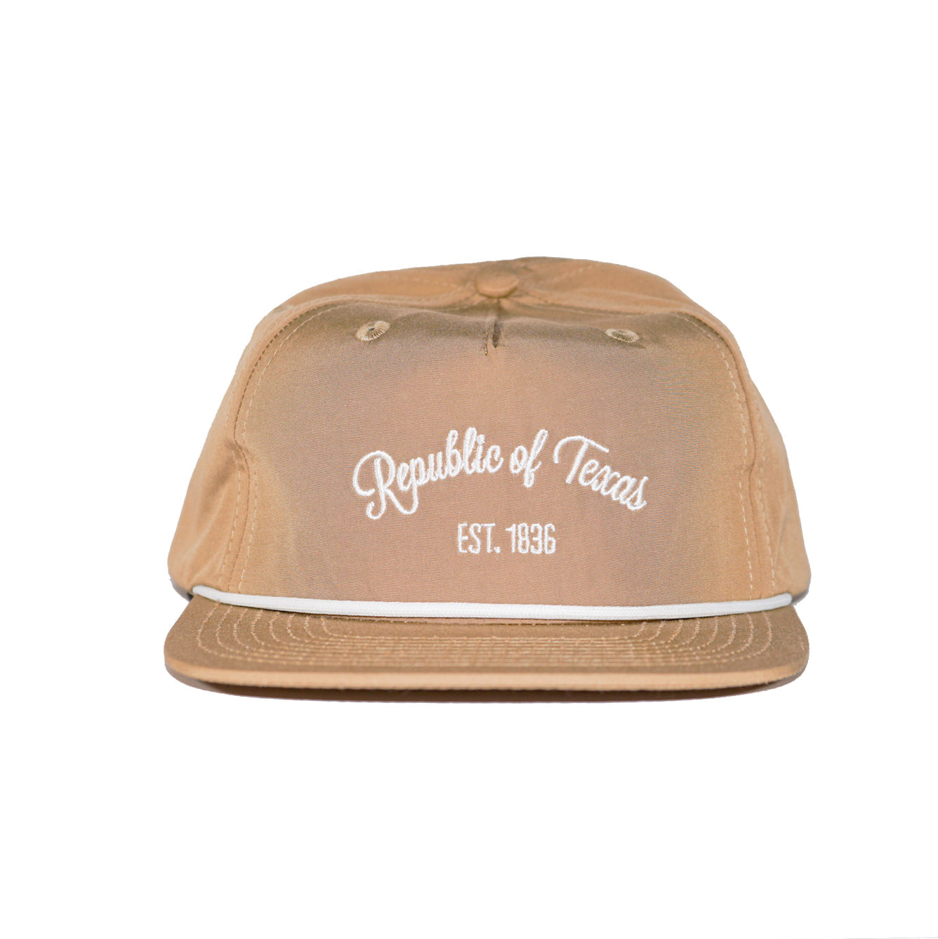 Republic of Texas Grampa Style Snap Back - Tan