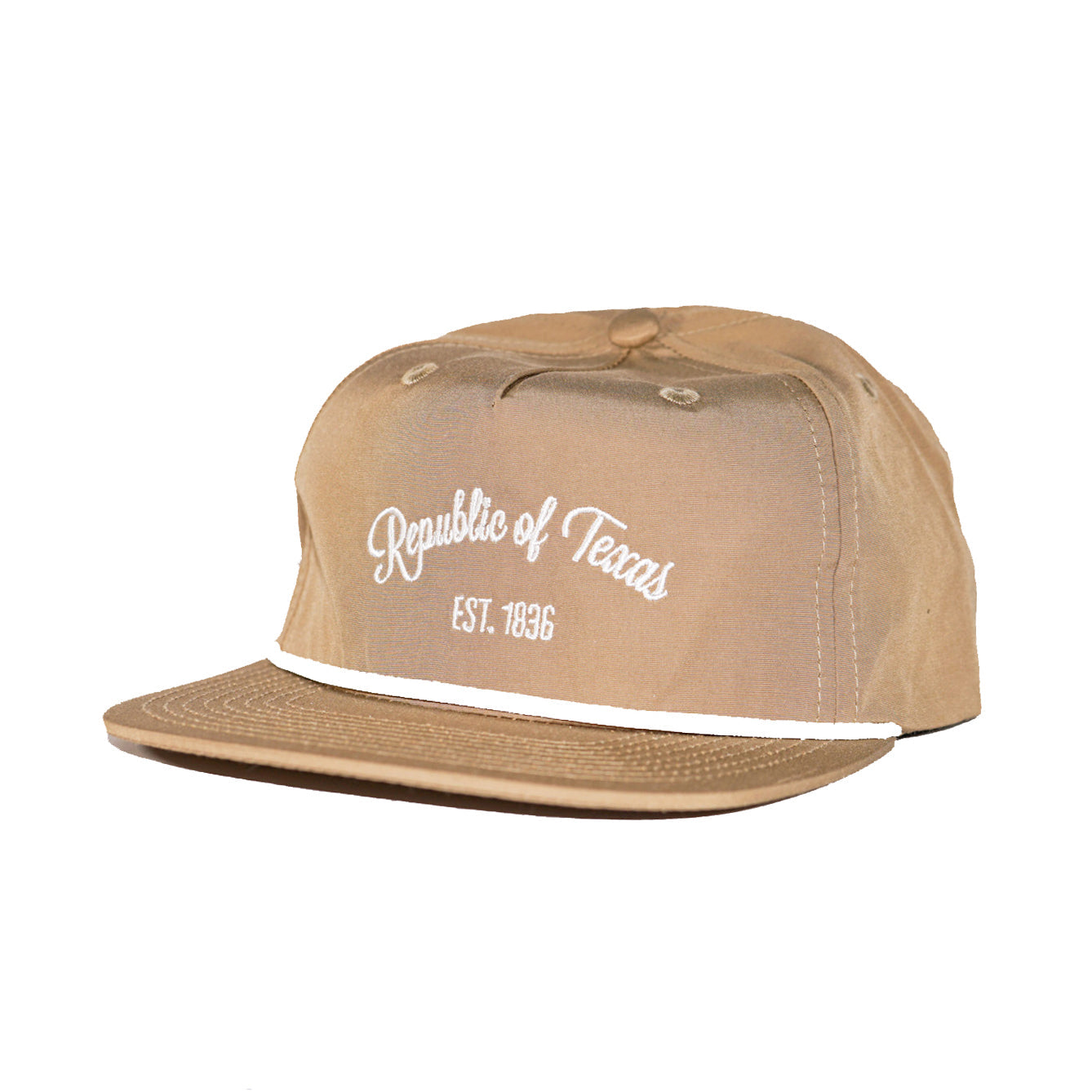 Republic of Texas Grampa Style Snap Back - Tan