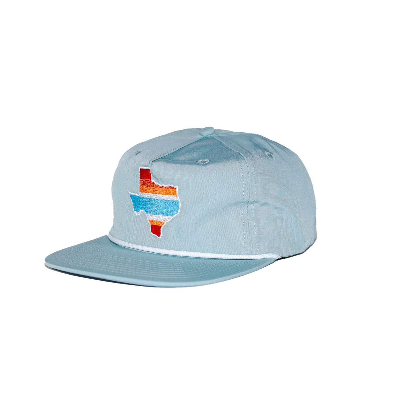 Guadalupe Tx Grampa Style Snap Back - Baby Blue