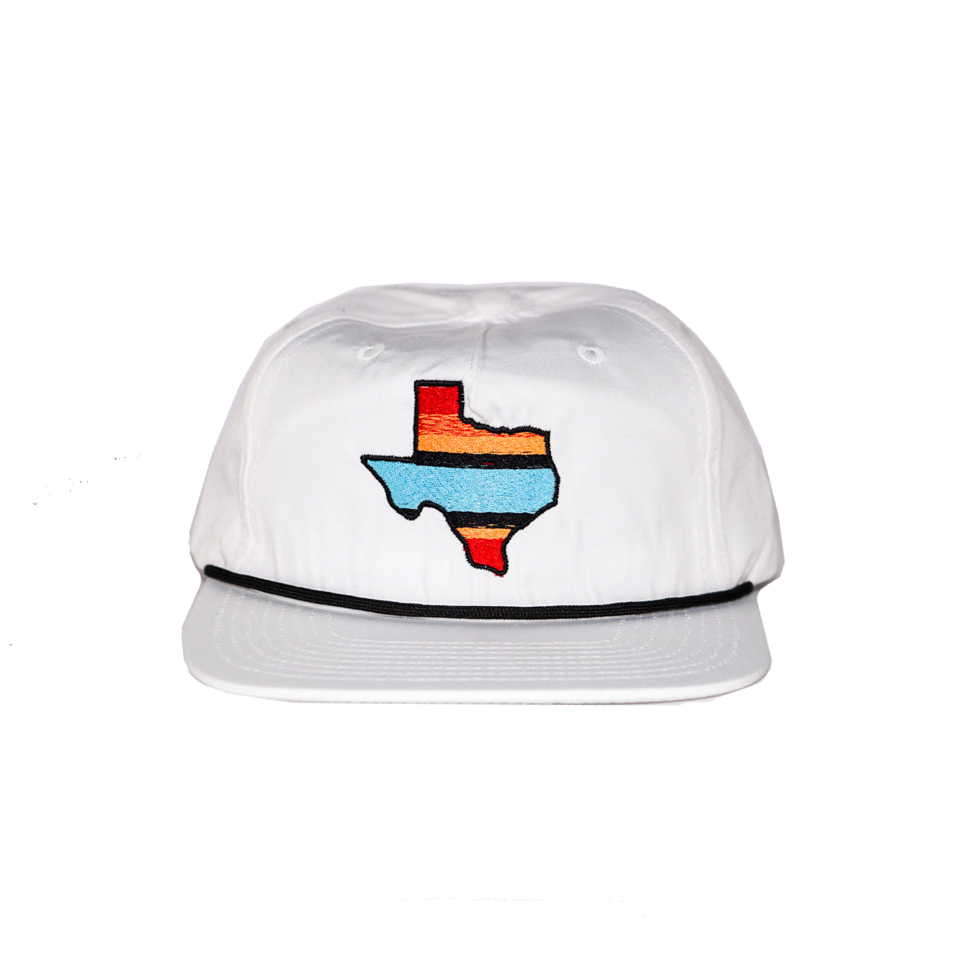 Guadalupe Tx Grampa Style Snap Back - White