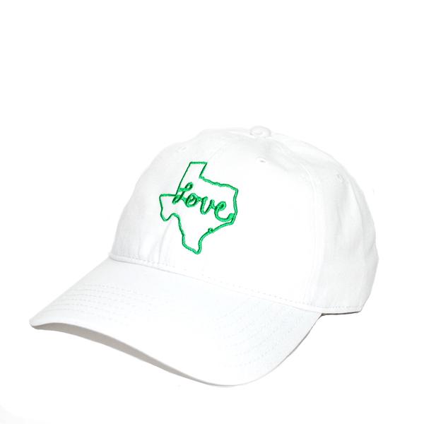 Love Texas Dad Hat Black Verde