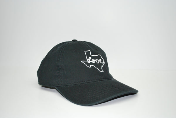 Love Texas Dad Hat Black