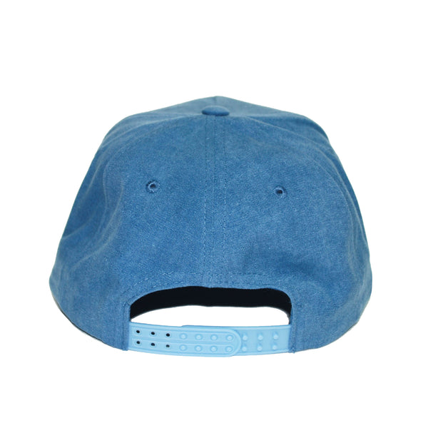 Locally Grown Gold Patched 5-Panel Blue