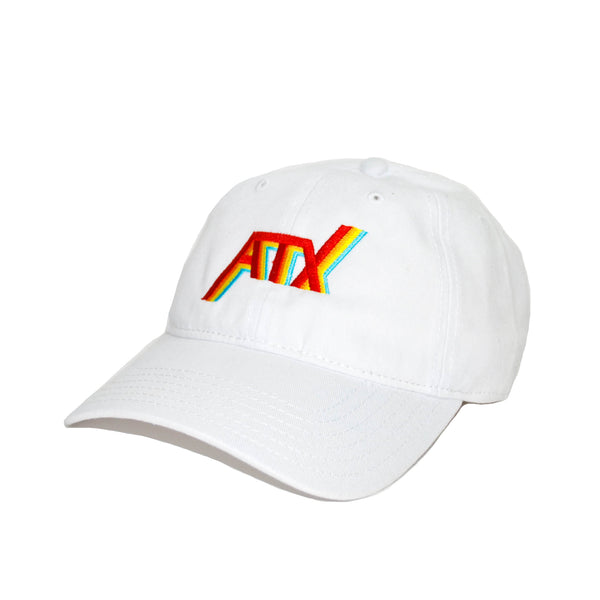 ATX Vintage Dad Hat White Lymbo Clothing