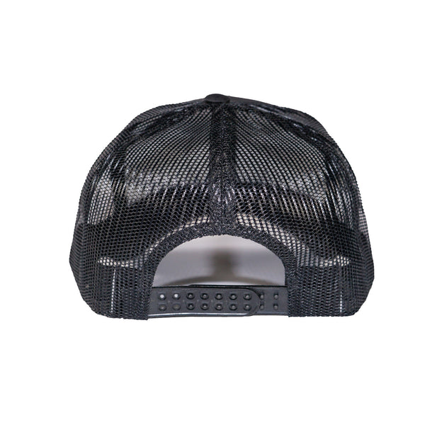 Texas Patch Trucker Ball Cap - Black
