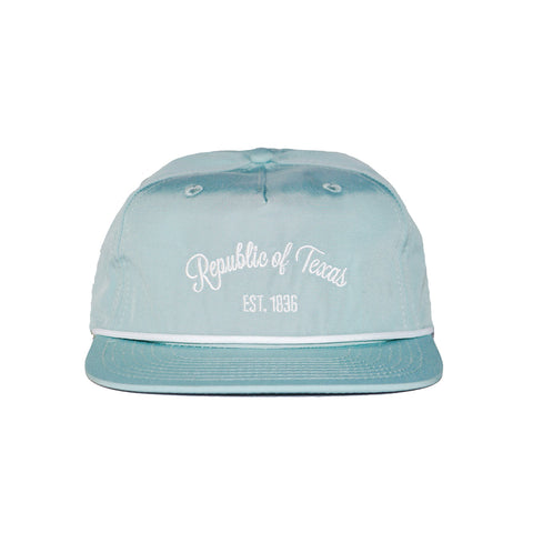 Republic of Texas Grampa Style Snap Back - Baby Blue