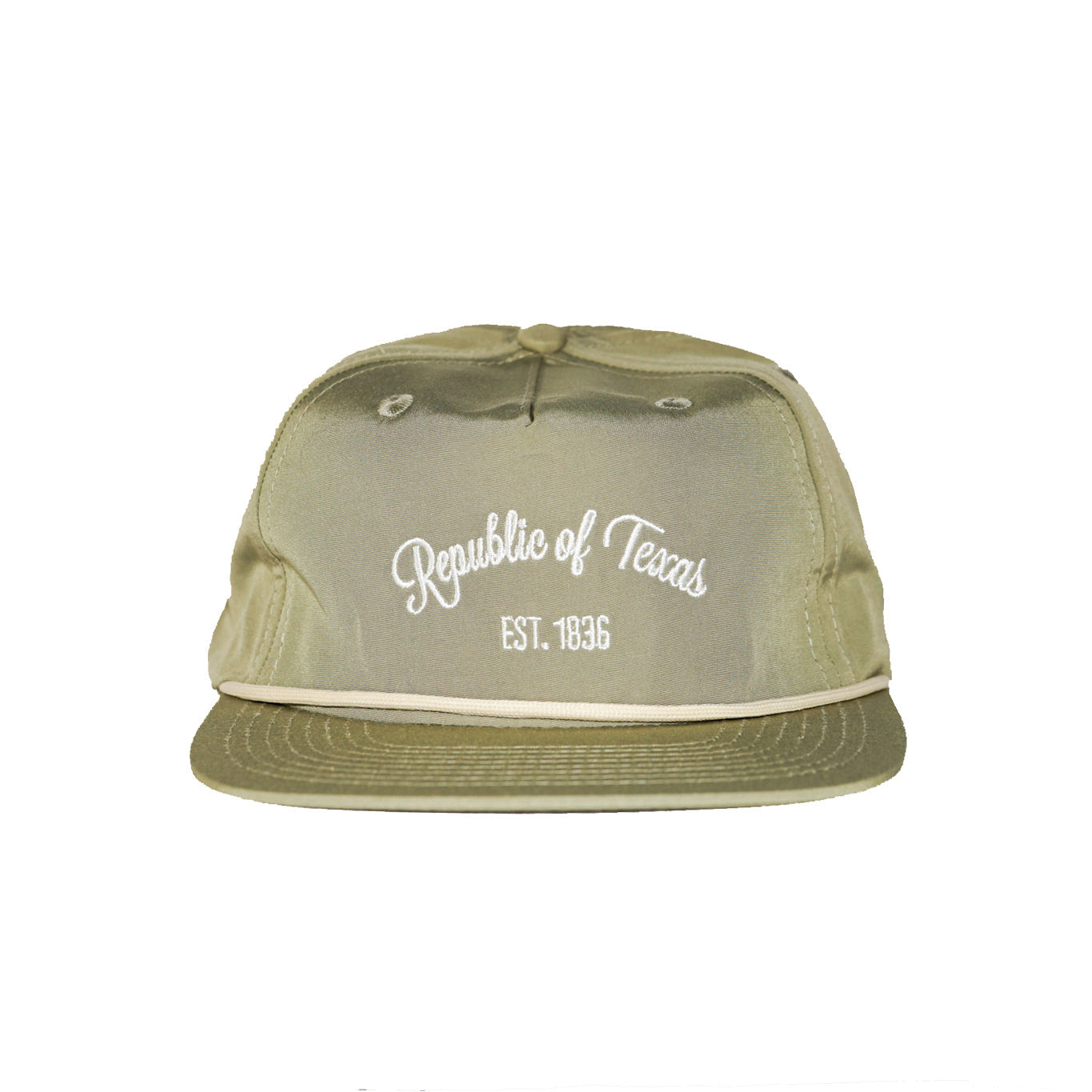 Republic of Texas Grampa Style Snap Back - Moss Green