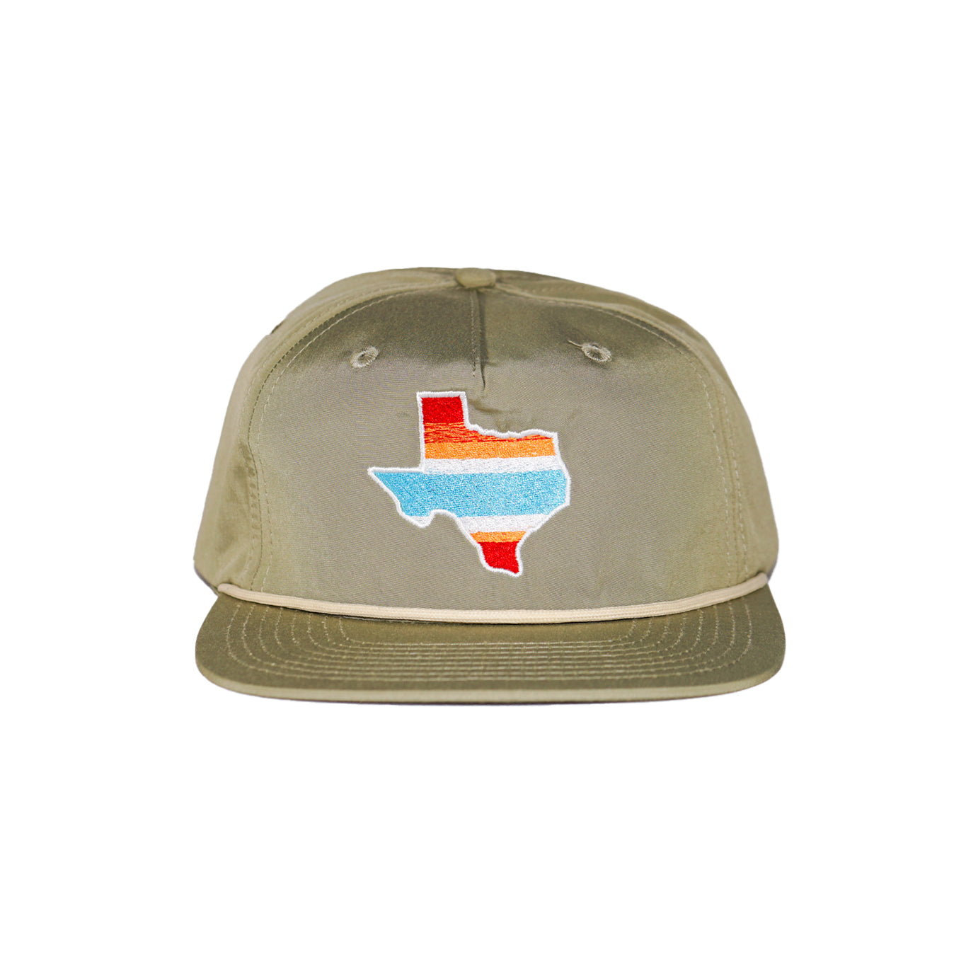 Guadalupe Tx Grampa Style Snap Back - Moss Green