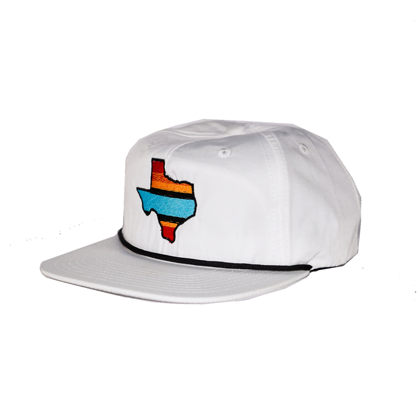 Guadalupe Tx Grampa Style Snap Back - White