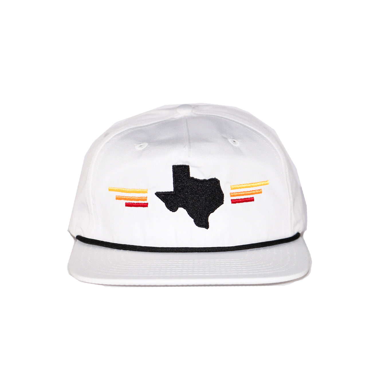 Texas Sunset Grampa Style Snap Back - White