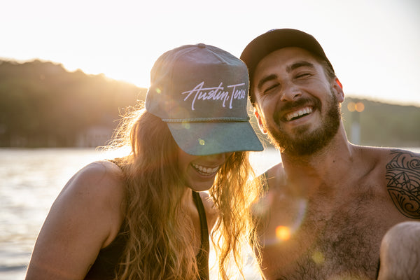 AUSTIN TEXAS RETRO 5-PANEL INDIGO