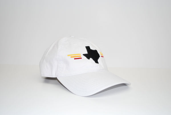 Sunset Dad Hat White