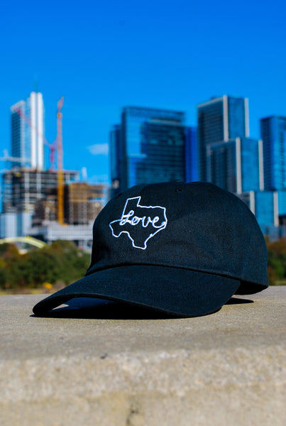 Love Texas Dad Hat Black