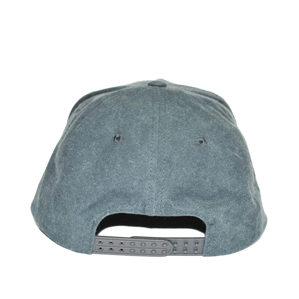 Locally Grown Gold Patched 5-Panel Charcoal
