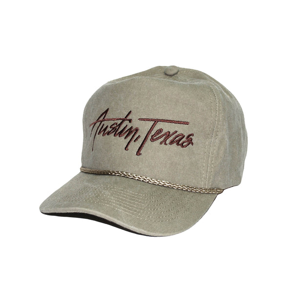 Austin Texas Retro 5-Panel Brown