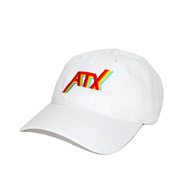 ATX Vintage Dad Hat White