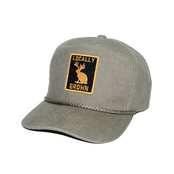 Locally Grown Gold Patched 5-Panel Sand