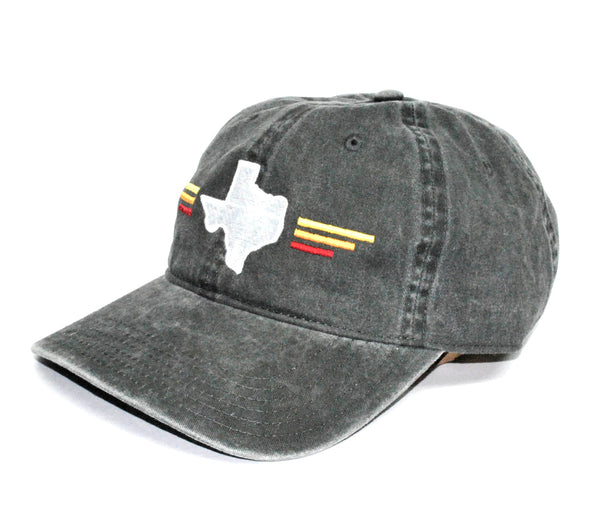 TX Sunset Dad Hat Heather Grey