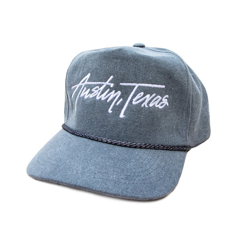 AUSTIN TEXAS RETRO 5-PANEL GREY